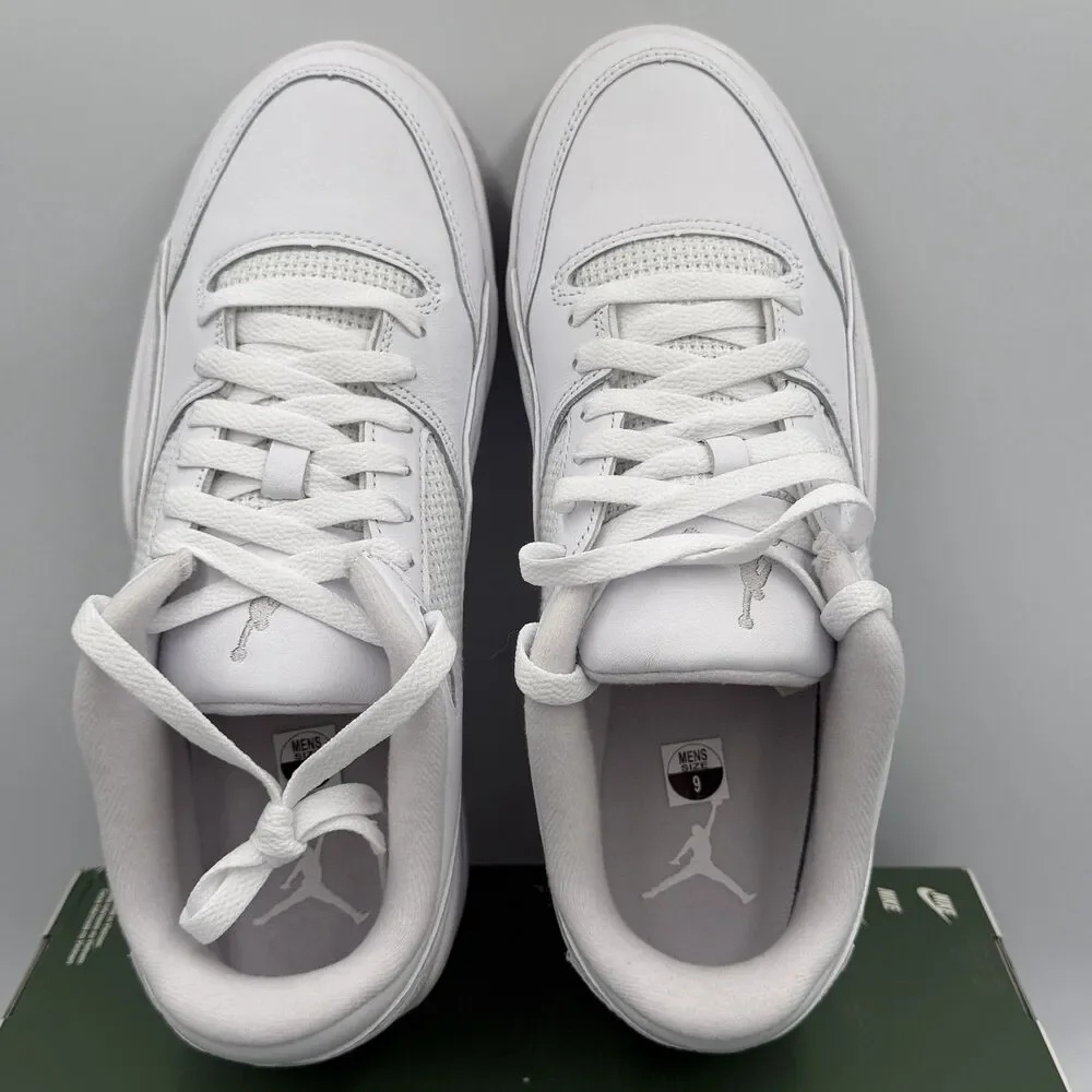 Jordan Flight Court White Vast Grey HF3255-105 Men's Size 12